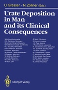 Cover: Urate Deposition in Man and its Clinical Consequences - Springer