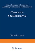 Cover: Chemische Spektralanalyse - Springer