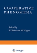 Cover: Cooperative Phenomena - Springer