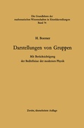 Cover: Darstellungen von Gruppen - Springer