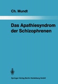 Cover: Das Apathiesyndrom der Schizophrenen - Springer