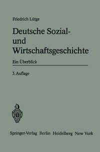 Abbildung von: Deutsche Sozial- und Wirtschaftsgeschichte - Springer