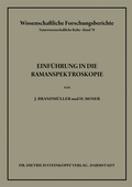 Cover: Einf&uuml;hrung in die Ramanspektroskopie - Steinkopff