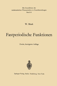 Abbildung von: Fastperiodische Funktionen - Springer