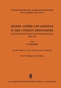 Cover: Felder, Str&ouml;me und Aerosole in der Unteren Troposph&auml;re - Steinkopff