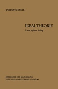 Cover: Idealtheorie - Springer