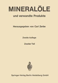 Abbildung von: Mineralöle und verwandte Produkte - Springer