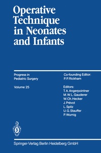 Abbildung von: Operative Technique in Neonates and Infants - Springer