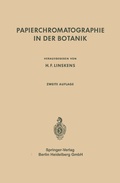 Cover: Papierchromatographie in der Botanik - Springer
