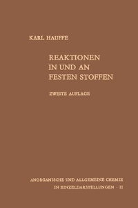 Abbildung von: Reaktionen in und an festen Stoffen - Springer