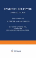 Cover: Aufbau Der Zusammenh&auml;ngenden Materie - Springer