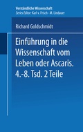 Cover: Einf&uuml;hrung in die Wissenschaft vom Leben oder Ascaris - Springer