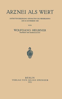Abbildung von: ArZnei als Wert - Springer