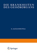 Cover: Die Krankheiten des Geh&ouml;rorgans - Springer