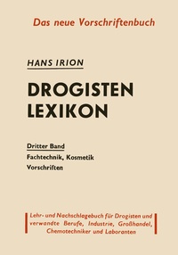 Abbildung von: Drogisten-Lexikon - Springer