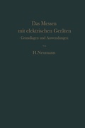 Cover: Das Messen mit elektrischen Ger&auml;ten - Springer
