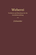 Cover: Weberei - Springer