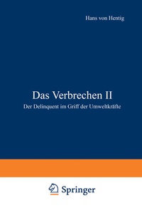 Enlarge image Cover: Das Verbrechen II - Springer
