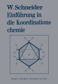 Cover: Einf&uuml;hrung in die Koordinationschemie - Springer