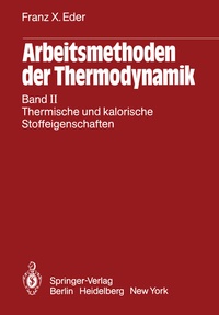 Enlarge image Cover: Arbeitsmethoden der Thermodynamik - Springer