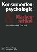 Cover: Konsumentenpsychologie und Markenartikel - Physica