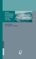 Cover: 85 Jahre Universit&auml;tsklinik f&uuml;r Dermatologie und Venerologie Z&uuml;rich (1916-2001) - Steinkopff