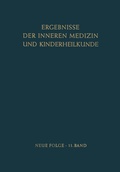Cover: Ergebnisse der Inneren Medizin und Kinderheilkunde - Springer
