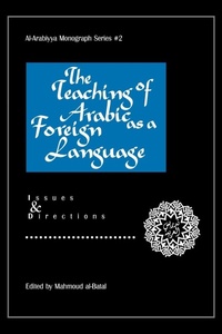 Enlarge image Cover: The Teaching of Arabic as a Foreign Language - The American Association of Teachers of Arabic