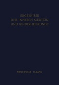 Cover: Ergebnisse der Inneren Medizin und Kinderheilkunde - Springer