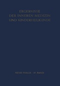 Cover: Ergebnisse der Inneren Medizin und Kinderheilkunde - Springer