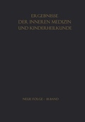 Cover: Ergebnisse der Inneren Medizin und Kinderheilkunde - Springer