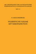 Cover: Hilbertsche R&auml;ume mit Kernfunktion - Springer