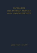 Cover: Ergebnisse der Inneren Medizin und Kinderheilkunde - Springer