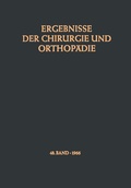 Cover: Ergebnisse der Chirurgie und Orthop&auml;die - Springer