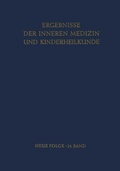 Cover: Ergebnisse der Inneren Medizin und Kinderheilkunde - Springer