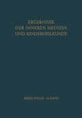 Cover: Ergebnisse der Inneren Medizin und Kinderheilkunde - Springer