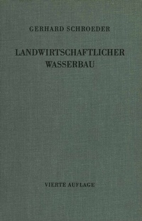 Abbildung von: Landwirtschaftlicher Wasserbau - Springer
