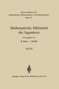 Abbildung von: Mathematische Hilfsmittel des Ingenieurs - Springer