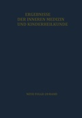 Cover: Ergebnisse der Inneren Medizin und Kinderheilkunde - Springer