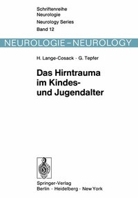 Abbildung von: Das Hirntrauma im Kindes- und Jugendalter - Springer