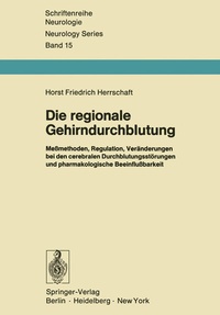Abbildung von: Die regionale Gehirndurchblutung - Springer