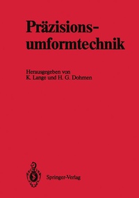Enlarge image Cover: Präzisionsumformtechnik - Springer