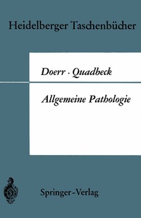 Enlarge image Cover: Allgemeine Pathologie - Springer
