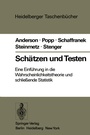 Cover: Schätzen und Testen - Springer