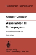 Cover: Assembler III - Springer
