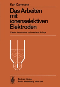 Abbildung von: Das Arbeiten mit ionenselektiven Elektroden - Springer