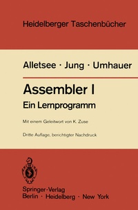 Abbildung von: Assembler I - Springer