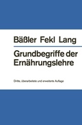 Cover: Grundbegriffe der Ern&auml;hrungslehre - Springer