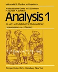 Cover: Analysis 1 - Springer