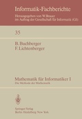 Cover: Mathematik f&uuml;r Informatiker I - Springer